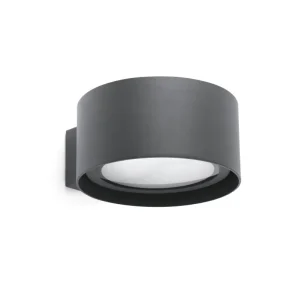 Sienas lampa QUART Dark Grey