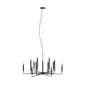 Piekaramā lampa 11462 ORTO XII BLACK A