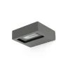 Sienas lampa TAIMA Dark Grey