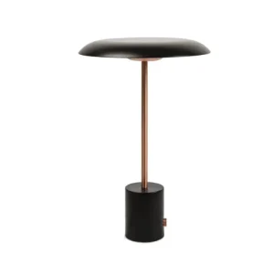 Galda lampa HOSHI PORTABLE Black-Copper