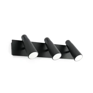Sienas lampa LAO LED Black 3
