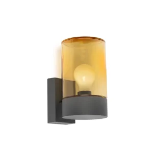 Dārza lampa Kila Grey-Amber 71745