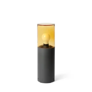 Dārza lampa Kila Grey-Amber 400 mm