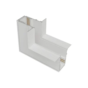 Z2000-48.TR.VC.WH VERTICAL CORNER TRIMLESS WHITE magnetic system EDGE