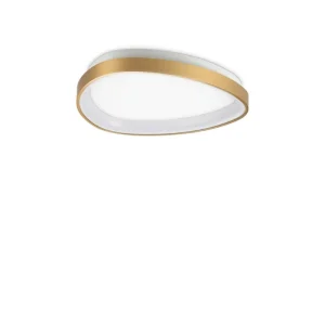 Griestu lampa 328034 GEMINI PL D042 ON-OFF OTTONE 3000K