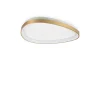Griestu lampa 328065 GEMINI PL D061 ON-OFF OTTONE 3000K