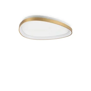 Griestu lampa 328065 GEMINI PL D061 ON-OFF OTTONE 3000K