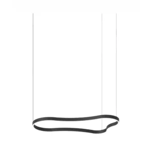 Piekaramā lampa 345246 WAVES-2 SP NERO