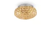 Griestu lampa KING PL3 Gold