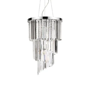 Lustra CARLTON SP8 Chrome